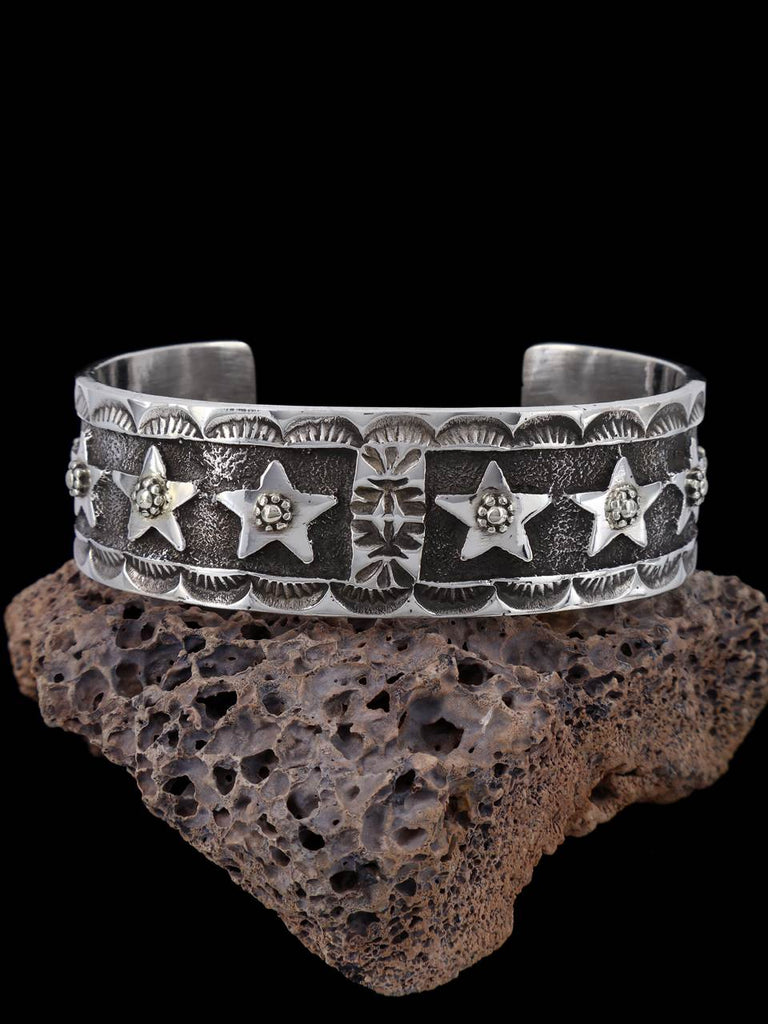 Navajo Allen Lee Sterling Bangle