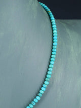 Collier de pépites turquoise à brin unique de bijoux amérindiens