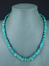 Native American Jewelry Single Strand Turquoise Nugget Necklace