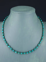 Collar de amatista y turquesa de joyería nativa americana