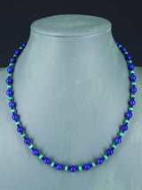 Native American Jewelry Lapis and Turquoise Necklace