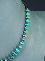 Bijoux amérindiens Collier améthyste et turquoise