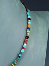 Native American Jewelry Multi Stone Necklace