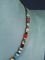 Native American Jewelry Multi Stone Necklace