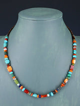 Native American Jewelry Multi Stone Necklace