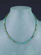 Bijoux amérindiens Collier Turquoise et Heishi