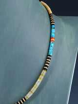 Santo Domingo Single Strand Multistone Necklace - PuebloDirect.com