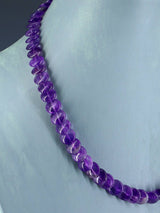 Single Strand Amethyst Necklace - PuebloDirect.com