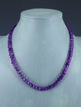 Navajo Single Strand Amethyst Necklace - PuebloDirect.com