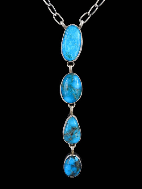 Native American Jewelry Turquoise Navajo Necklace - PuebloDirect.com