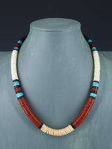 Native American Shell Heishi Single Strand Necklace