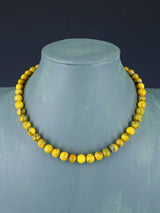 Bijoux amérindiens Collier simple brin d’huître épineuse et turquoise