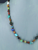 Native American Multistone Single Strand Necklace