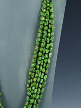 Native American Seven Strand Sonoran Gold Turquoise Jocla Necklace - PuebloDirect.com