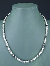 20" Native American White Buffalo Single Strand Necklace