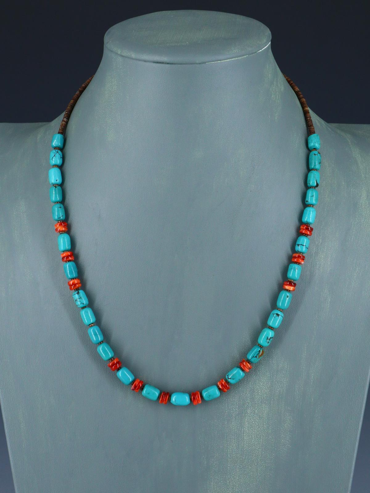 Native American Jewelry Multi Stone Necklace - PuebloDirect.com