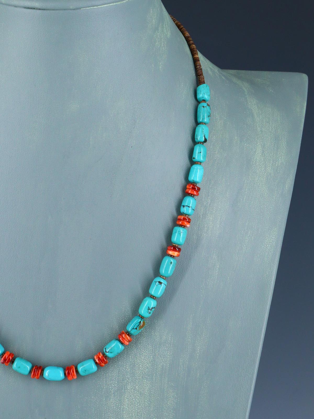 Native American Jewelry Multi Stone Necklace - PuebloDirect.com
