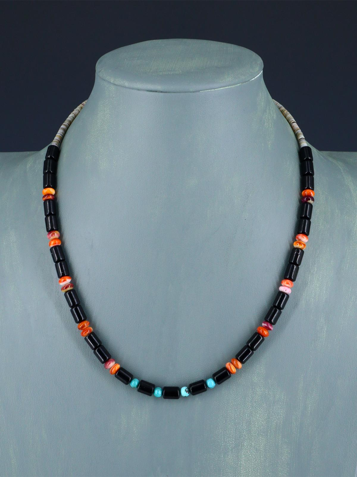 Native American Jewelry Multi Stone Necklace - PuebloDirect.com