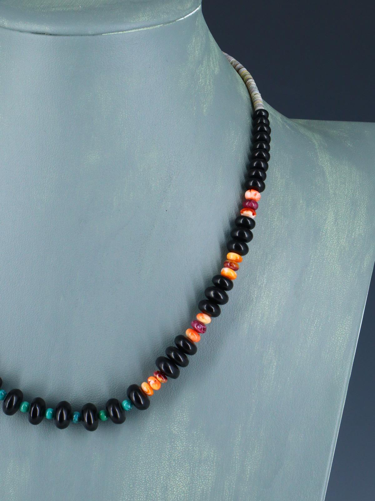 Native American Jewelry Multi Stone Necklace - PuebloDirect.com