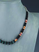 Native American Jewelry Multi Stone Necklace - PuebloDirect.com