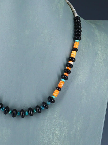 Native American Jewelry Multi Stone Necklace - PuebloDirect.com