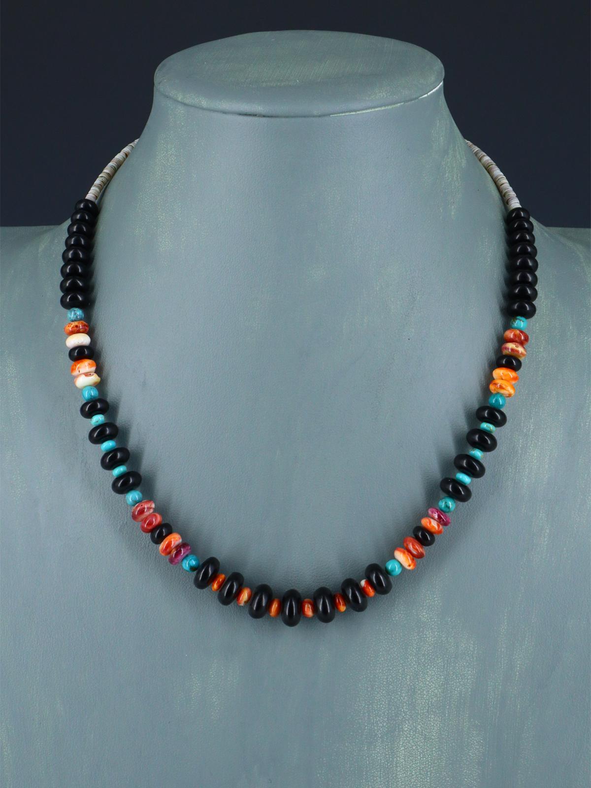 Native American Jewelry Multi Stone Necklace - PuebloDirect.com