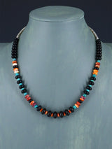 Native American Jewelry Multi Stone Necklace - PuebloDirect.com