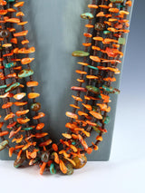 Native American Jewelry Santo Domingo Spiny Oyster Treasure Necklace