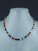 16" Native American Indian Santo Domingo Heishi Necklace