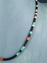 20" Native American Indian Santo Domingo Heishi Necklace