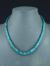Native American Jewelry Single Strand Turquoise Necklace