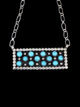 Native American Jewelry Turquoise Choker Necklace