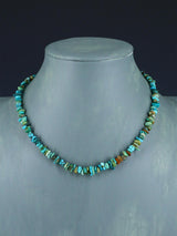 Native American Jewelry Single Strand Turquoise Nugget Necklace
