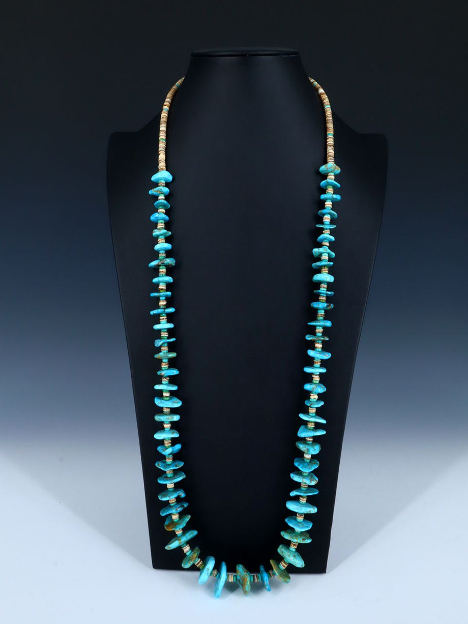 Chunky Turquoise Statement Necklace – Celeb Jewelry Boutique