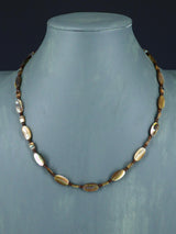 Native American Shell Heishi and Abalone Single Strand Necklace