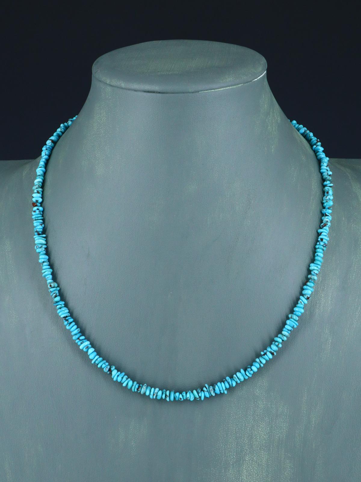 Native American Turquoise Beaded Necklace