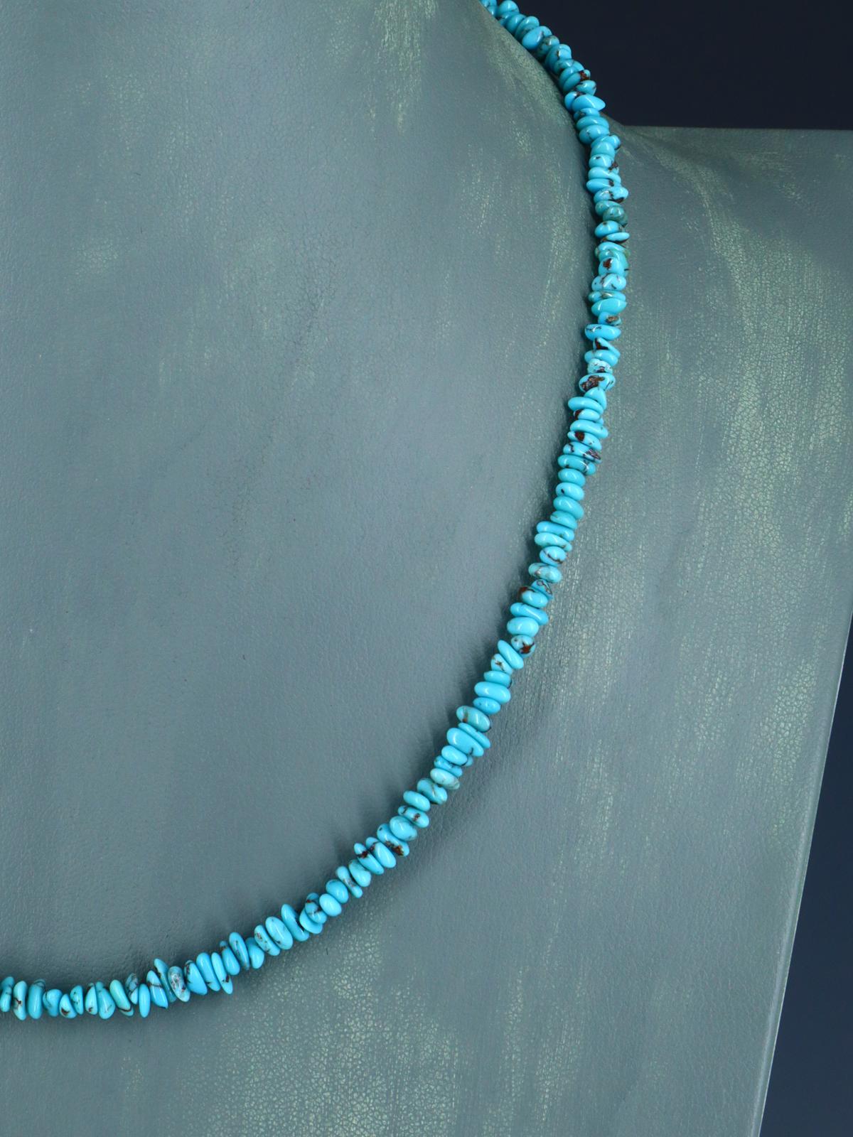 Native American Turquoise Beaded Necklace