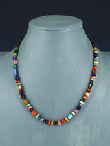 Native American Jewelry Multi Stone Necklace