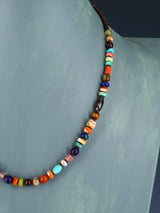 Native American Jewelry Multi Stone Necklace