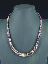 Navajo Single Strand Wampum Shell Necklace