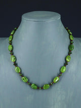 Native American Serpentine Single Strand Necklace