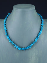 Native American Jewelry Single Strand Turquoise Necklace - PuebloDirect.com