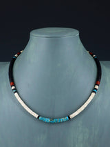 Native American Shell Heishi Single Strand Necklace - PuebloDirect.com