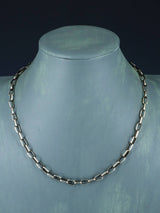 18" Handmade Sterling Silver Link Chain Necklace