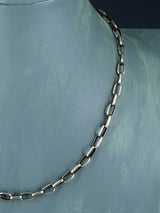 18" Handmade Sterling Silver Link Chain Necklace