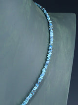 Navajo 20" Natural Golden Hill Turquoise Beaded Necklace - PuebloDirect.com