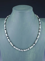 20" Native American White Buffalo Single Strand Necklace