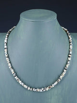 20" Native American White Buffalo Single Strand Necklace