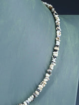 20" Native American White Buffalo Single Strand Necklace
