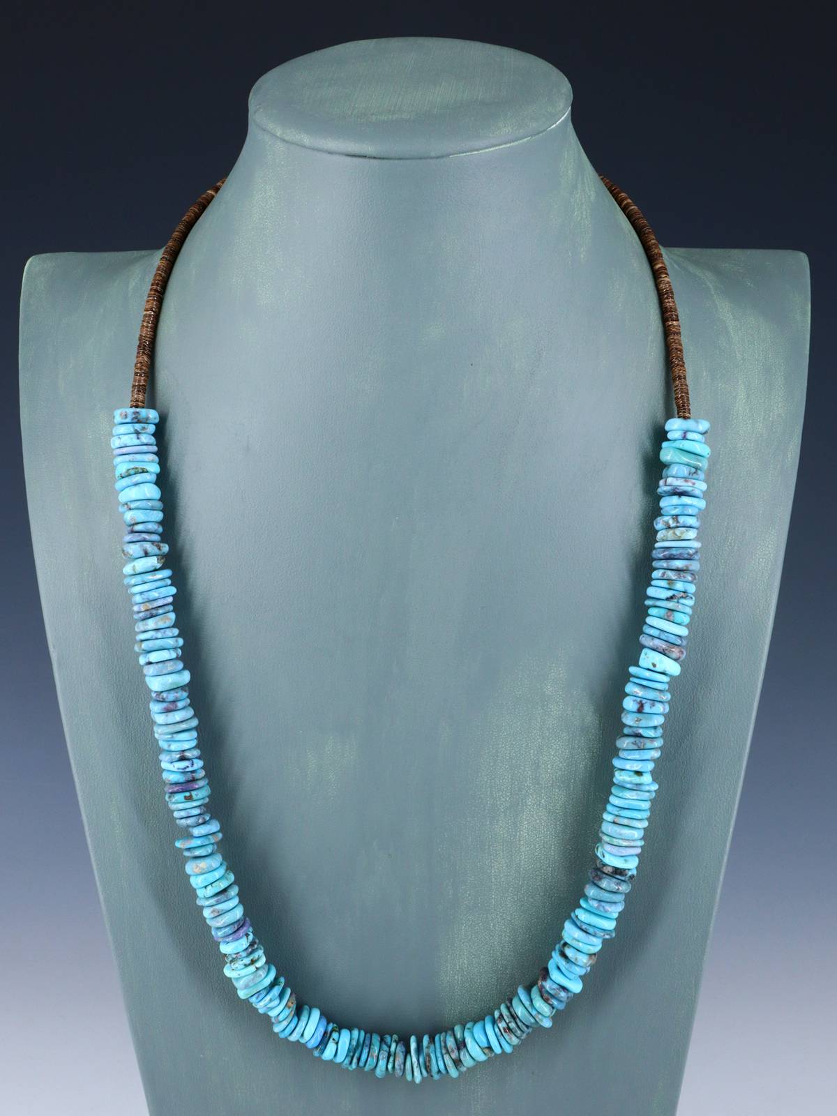 Native American Single Strand Turquoise Necklace
